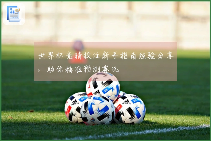 世界杯竞猜投注新手指南经验分享，助你精准预测赛况