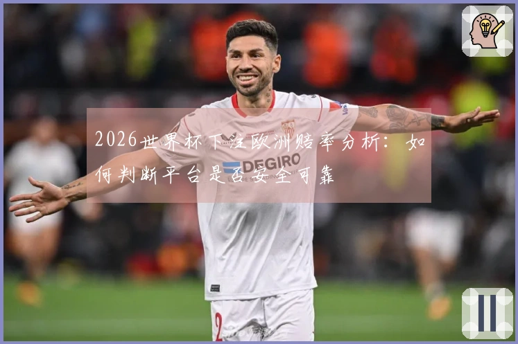 2026世界杯下注欧洲赔率分析：如何判断平台是否安全可靠